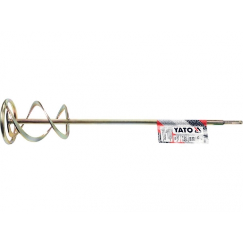 Міксер для буд.сумішей оцинкований YATO: Ø=120 x 600мм, SDS PLUS, max 15-25 кг [14]