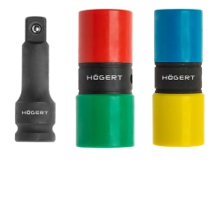 Набір двустороніх ударних голівок HOEGERT 17 - 22 HT4R006