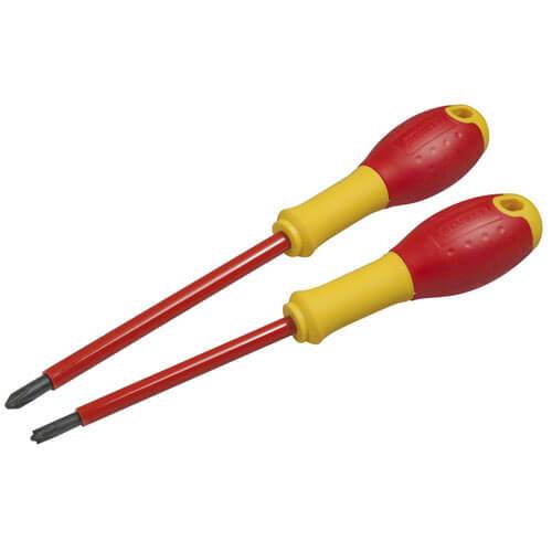 Набір із двох викруток для електриків FatMax VDE 1000V STANLEY FMHT0-62648