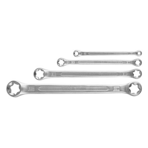 Набір накидних ключів TORX YATO, Е6-Е24, 4шт. [10/60]