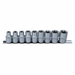 Набір насадок Torx 1/2" 9шт на планці CrV SIGMA (6086961)
