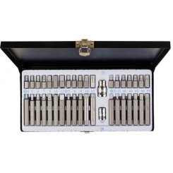 Набір насадок ударних MASTERTOOL (TORX/HEX/SPLINE) 40 шт 78-1240