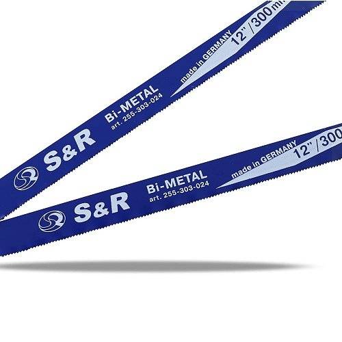 Набір пиляльних полотен Bi-Metal S&R 300 мм, 4 шт.