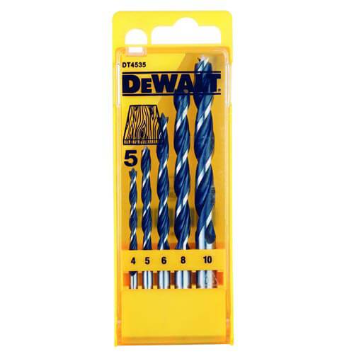 Набір спіральних свердел DeWALT DT4535 4-10мм. (5шт.)