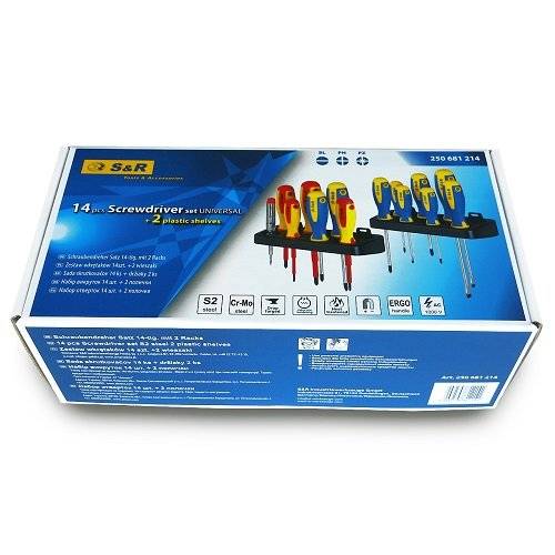 Набір викруток S & R 14 шт. універсальний