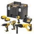 Набір з чотирьох інструментів безщіткових DeWALT DCK440P2T