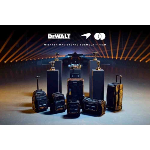 Набір з двох інструментів акумуляторних безщіткових McLaren F1 TEAM SPECIAL EDITION DeWALT DCK2222MP2T