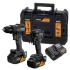 Набір з двох інструментів акумуляторних безщіткових McLaren F1 TEAM SPECIAL EDITION DeWALT DCK2222MP2T