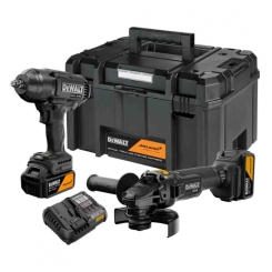 Набір з двох інструментів акумуляторних безщіткових McLaren F1 TEAM SPECIAL EDITION DeWALT DCK2225MP2T