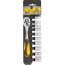 Набір змінних головок 1/4" 11шт. CrV