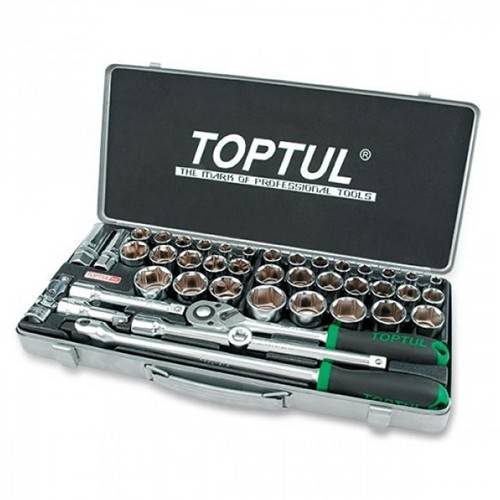 Набір інструменту 1/2" (дюйм метр.) 43 од. TOPTUL GCAD4303
