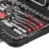 Набір інструментів 126 од., STORM, 1/2", 3/8", 1/4", Cr-V INTERTOOL ET-8126