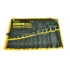 MasterTool Ключі ріжково-накідні набір 12 шт (6,7,8,10 - 15,17,19,22) PROF DIN3113
