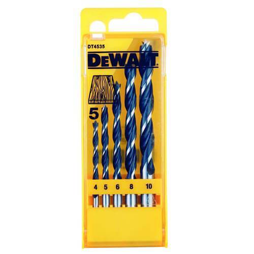 Набір спіральних свердел DeWALT DT4535 4-10мм. (5шт.)