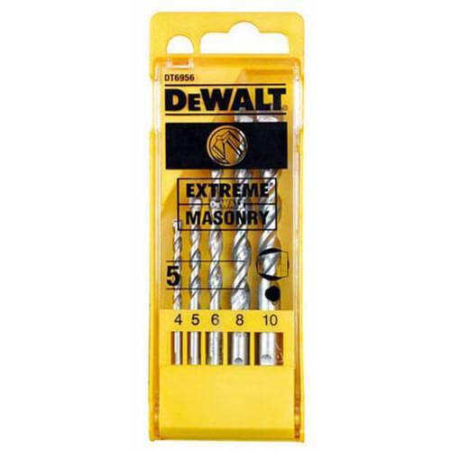 Набор свердел по цеглі DeWALT DT6956 4-10мм. (5шт.)