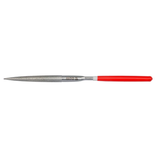 Надфіль алмазний YATO напівкруглий, l=180/70 мм, b=5 мм [45/450]