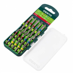 Накінечник викрутки, набір 15 шт., 25 mm -  3 x PH, 3 x PZ, 4 x TX + 50 mm - 3 x PH, 2 x PZ
