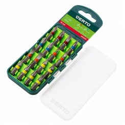 Накінечник викрутки, набір 16 шт., 25 mm -  3 x PH, 3 x PZ, 4 x SL, 6 x TX