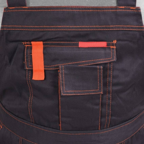 Напівкомбінезон робочий YATO, розмір L-XL; 65% - поліестер, 35% - бавовна