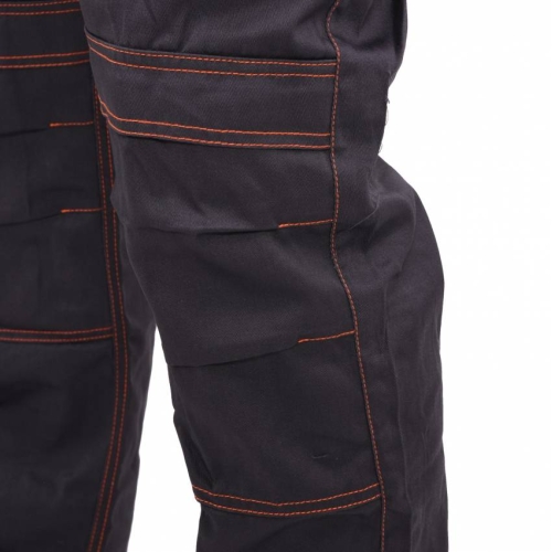 Напівкомбінезон робочий YATO, розмір L-XL; 65% - поліестер, 35% - бавовна