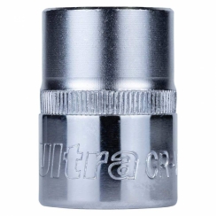 Насадка шестигранна 3/4" 22мм CrV ULTRA (6075222)