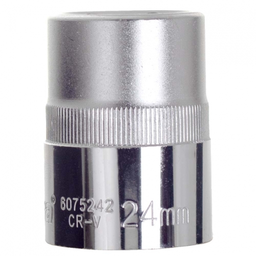 Насадка шестигранна 3/4" 24мм CrV ULTRA (6075242)