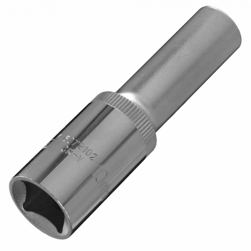 Насадка шестигранна довга 1/2" 10мм CrV ULTRA (6072102)