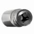 Насадка шестигранна довга 1/4" 11мм CrV Ultra (6062112)