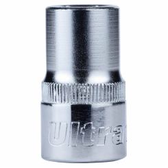 Насадка шестигранна коротка 1/2" 13мм CrV ULTRA (6070132)