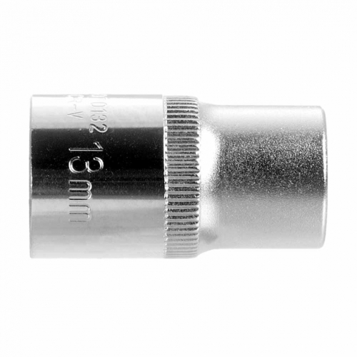 Насадка шестигранна коротка 1/2" 13мм CrV ULTRA (6070132)