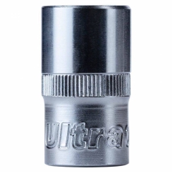 Насадка шестигранна коротка 1/2" 16мм CrV ULTRA (6070162)