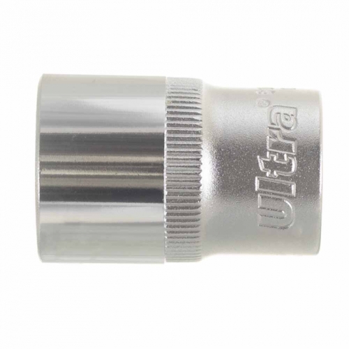 Насадка шестигранна коротка 1/2" 19мм CrV ULTRA (6070192)