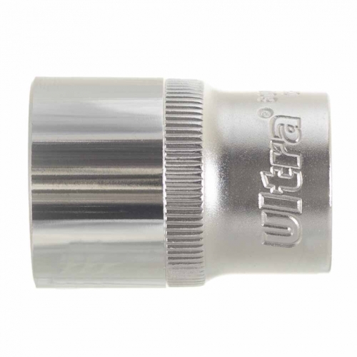 Насадка шестигранна коротка 1/2" 21мм CrV ULTRA (6070212)