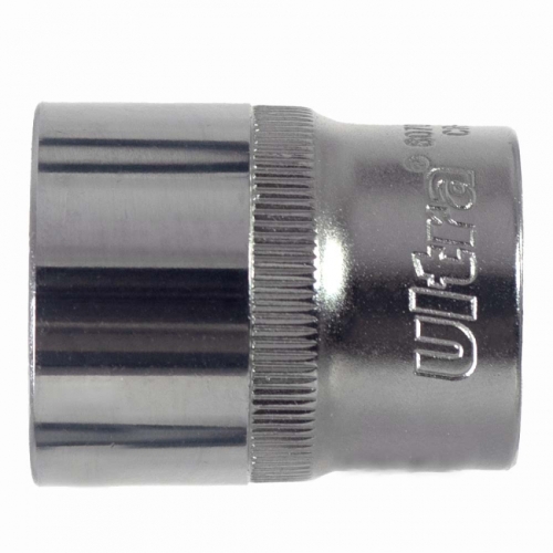 Насадка шестигранна коротка 1/2" 24мм CrV ULTRA (6070242)