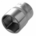 Насадка шестигранна коротка 1/2" 24мм CrV ULTRA (6070242)