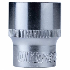Насадка шестигранна коротка 1/2" 24мм CrV ULTRA (6070242)