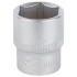 Насадка шестигранна коротка 1/2" 24мм CrV mid Sigma (6071241)