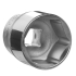 Насадка шестигранна коротка 1/2" 32мм CrV ULTRA (6070322)