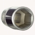 Насадка шестигранна коротка 1/4" 12мм CrV ULTRA (6060122)