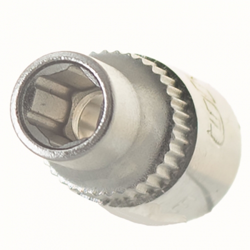 Насадка шестигранна коротка 1/4" 5мм CrV ULTRA (6060052)