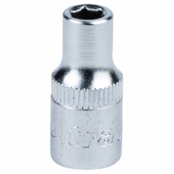 Насадка шестигранна коротка 1/4" 5мм CrV ULTRA (6060052)