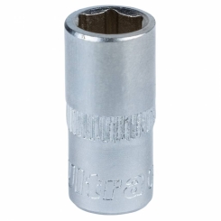 Насадка шестигранна коротка 1/4" 8мм CrV ULTRA (6060082)