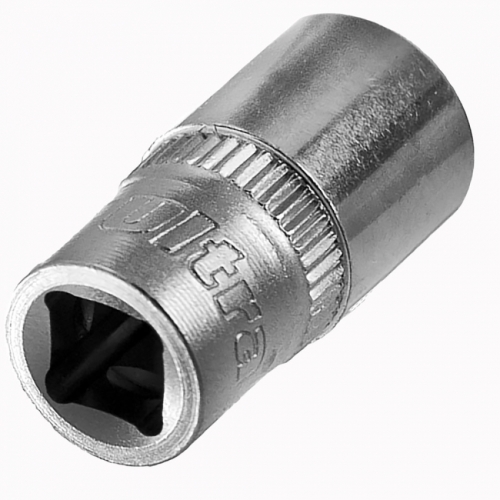 Насадка шестигранна коротка 1/4" 9мм CrV ULTRA (6060092)