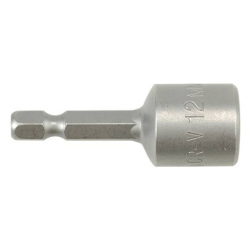 Насадка торцева 6-гр. магнітна YATO на кв. 1/4" 12х48мм CrV [20/200/600]