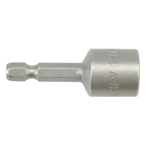 Насадка торцева 6-гр. магнітна YATO на кв. 1/4" 13х48мм CrV [20/200/600]