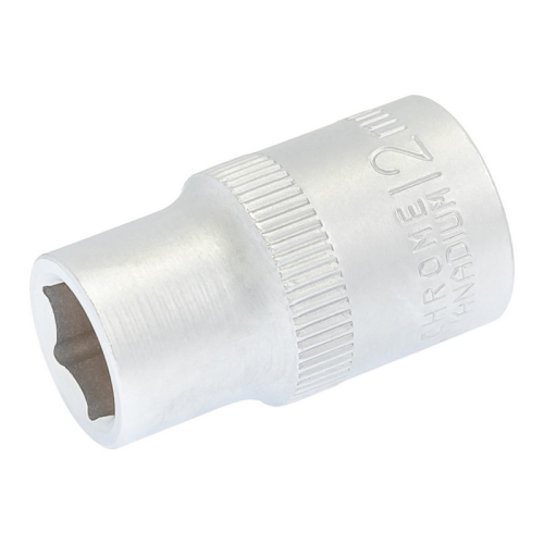 Насадка торцева 6-гранна MASTERTOOL 1/2" 12 мм CRV 78-0012