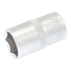 Насадка торцева 6-гранна MASTERTOOL 1/2" 16 мм CRV 78-0016