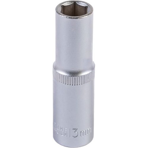 Насадка торцева 6-гранна подовжена MASTERTOOL 1/2" 13 мм CRV 78-0513