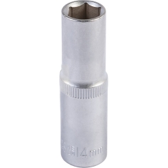 Насадка торцева 6-гранна подовжена MASTERTOOL 1/2" 14 мм CRV 78-0514