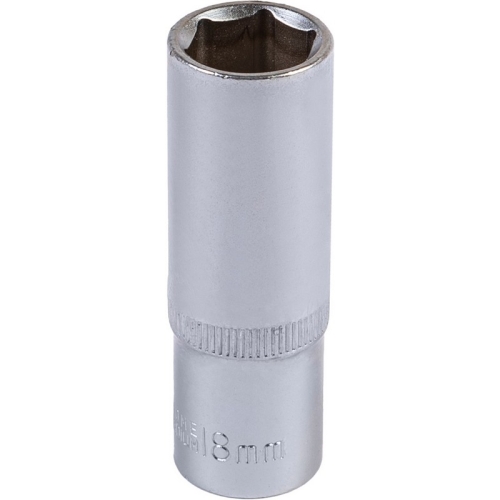 Насадка торцева 6-гранна подовжена MASTERTOOL 1/2" 18 мм CRV 78-0518